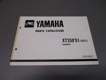 Yamaha XT 350 91 Part list